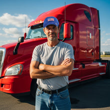 Load image into Gallery viewer, USA Flag Embroidered Baseball Cap - Royal Blue